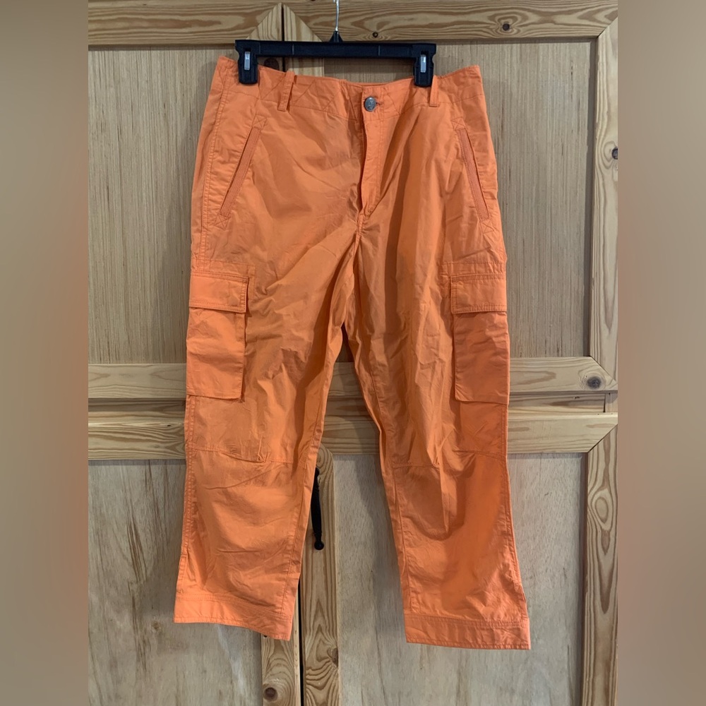 LRL Lauren Jeans Co Ralph Lauren orange minimalist pants size 10